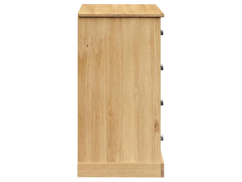 Buffet avec tiroirs VIGO 113x40x75 cm bois massif de pin