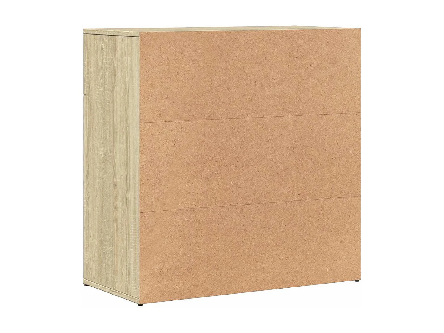 Buffets 2 pcs chêne sonoma 79x38x80 cm bois d'ingénierie