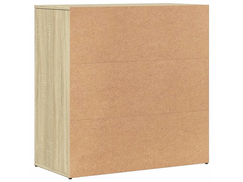 Sideboards 2 Stk. Sonoma-Eiche 79x38x80 cm Holzwerkstoff