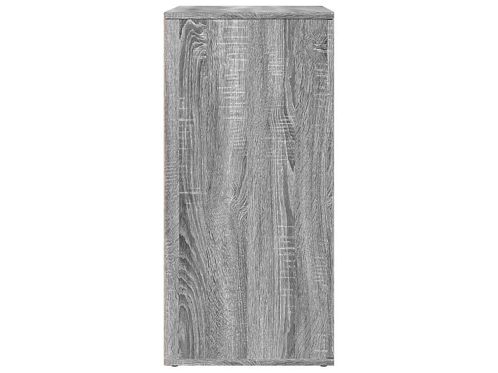 Credenza Grigio Sonoma 79x38x80 cm in Legno Multistrato