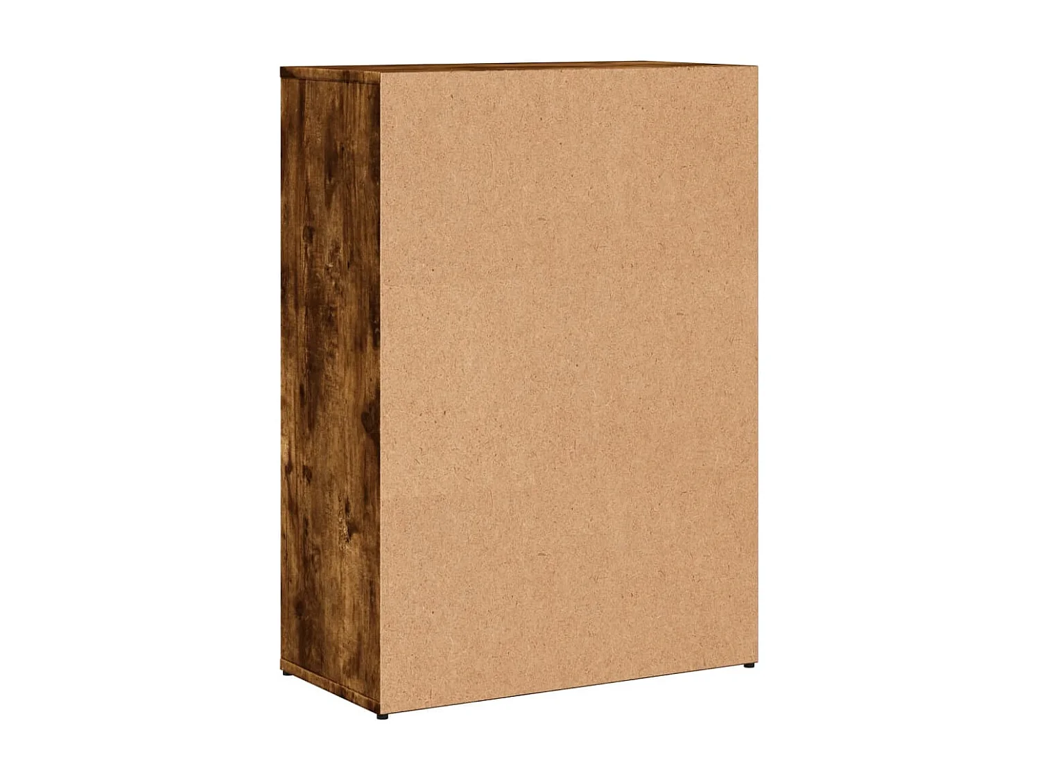 Buffet chêne fumé 60x30x84 cm bois d'ingénierie