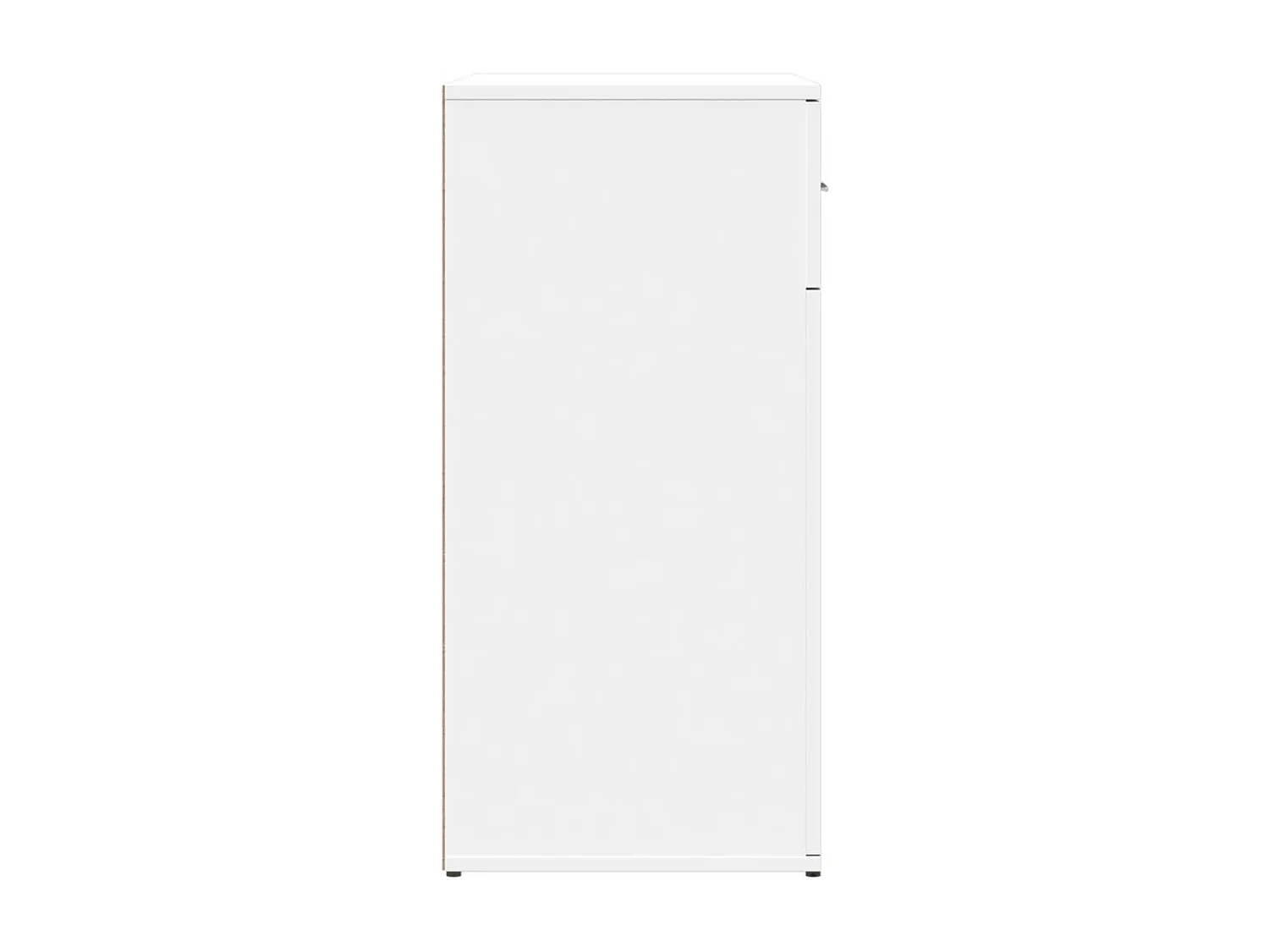 Dressoir 79x38x80 cm bewerkt hout wit