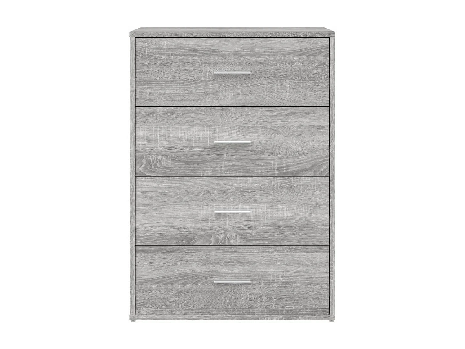 Dressoirs 2 st 60x31x84 cm bewerkt hout grijs sonoma eikenkleur