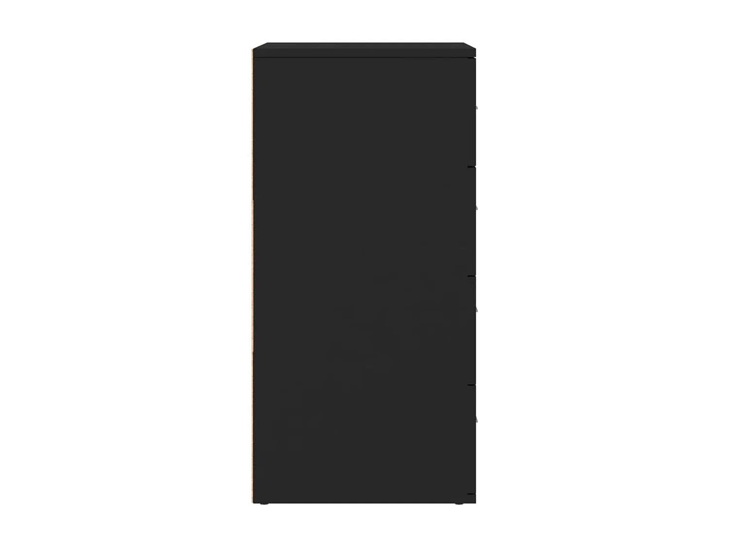 Aparador 60x39x80 cm derivados de madeira preto