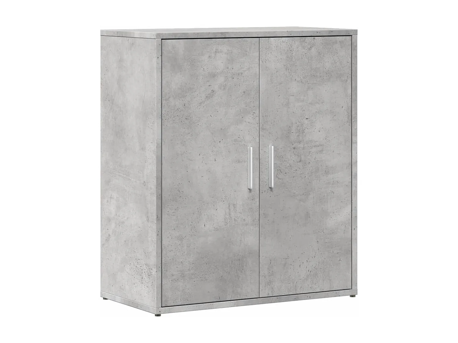 Dressoirs 2 st 60x31x70 cm bewerkt hout betongrijs