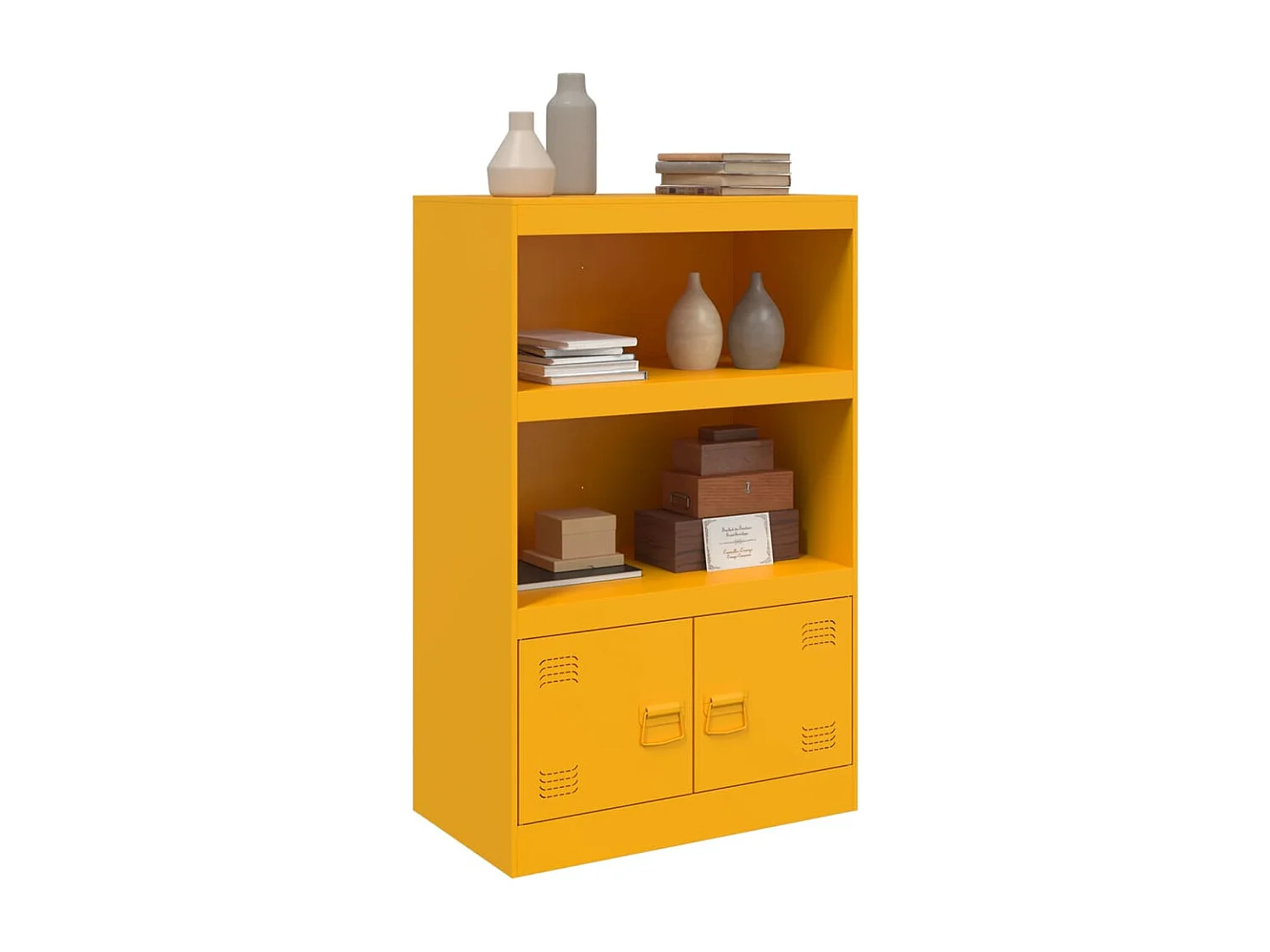 Credenza Antracite 67x39x107 cm in Acciaio