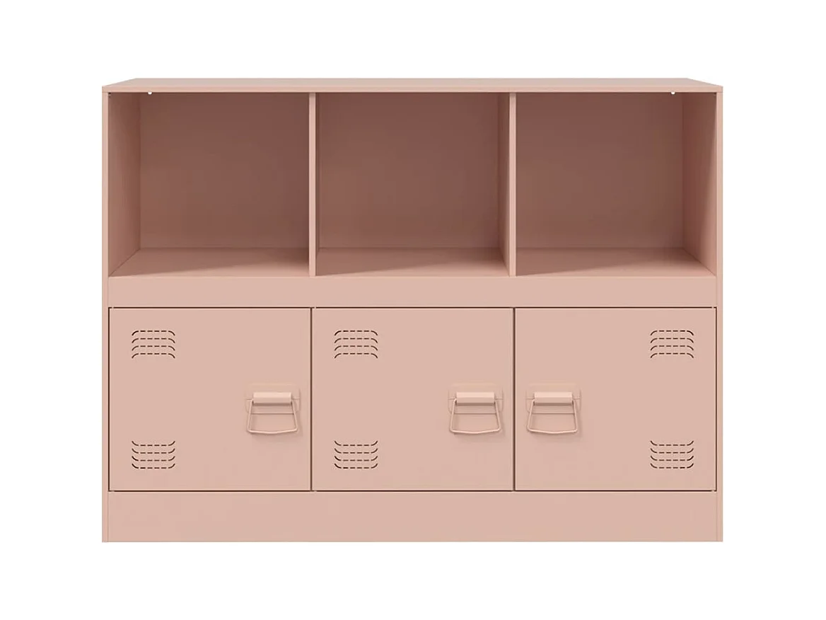Credenza Rosa 99x39x73 cm in Acciaio