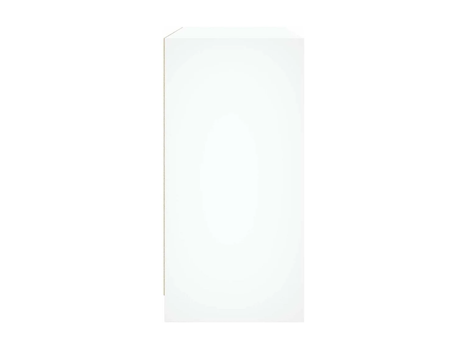 Dressoir 102x37x75,5 cm bewerkt hout wit