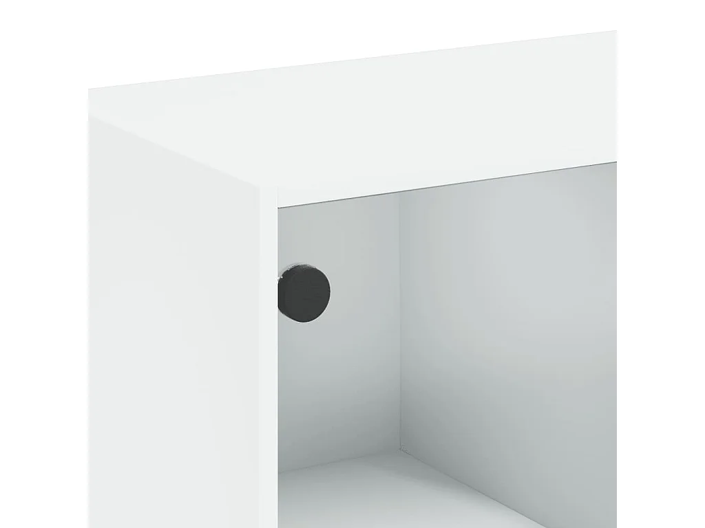 Dressoir 102x37x75,5 cm bewerkt hout wit