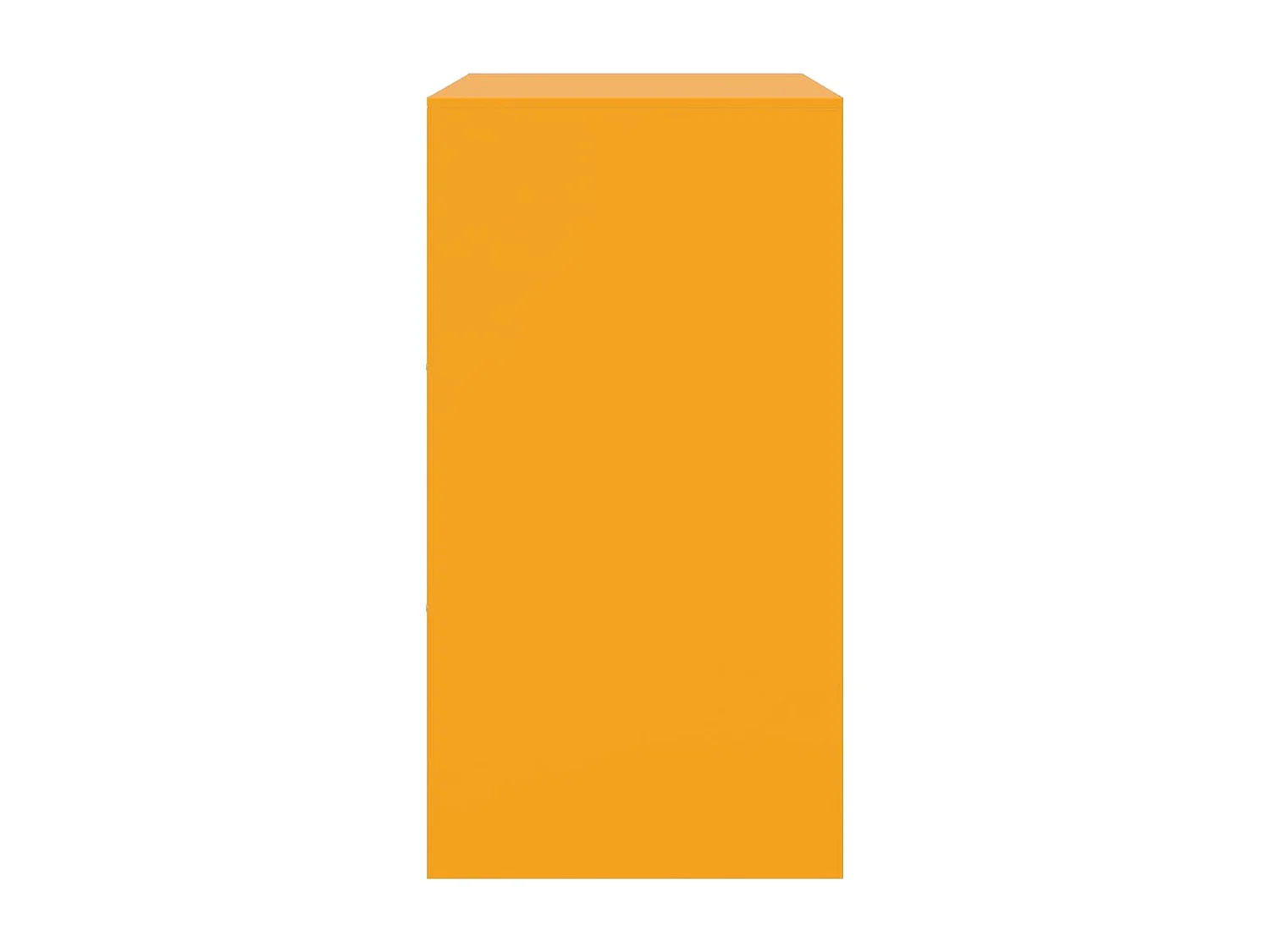 Credenza Giallo Senape 67x39x73 cm in Acciaio