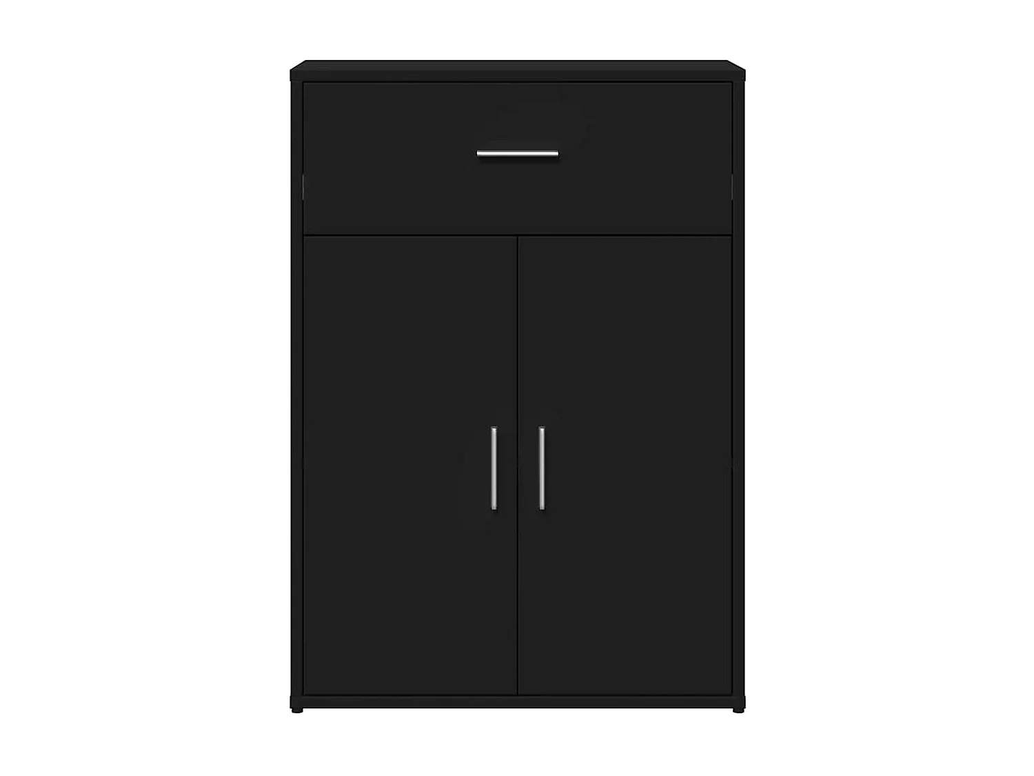 Aparador 60 x 30 x 84 cm derivados de madeira preto