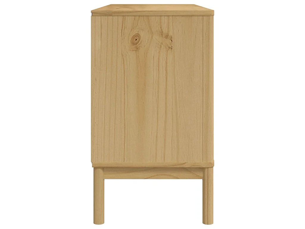 Aparador FLORO 114x43x74 cm pinho maciço castanho mel