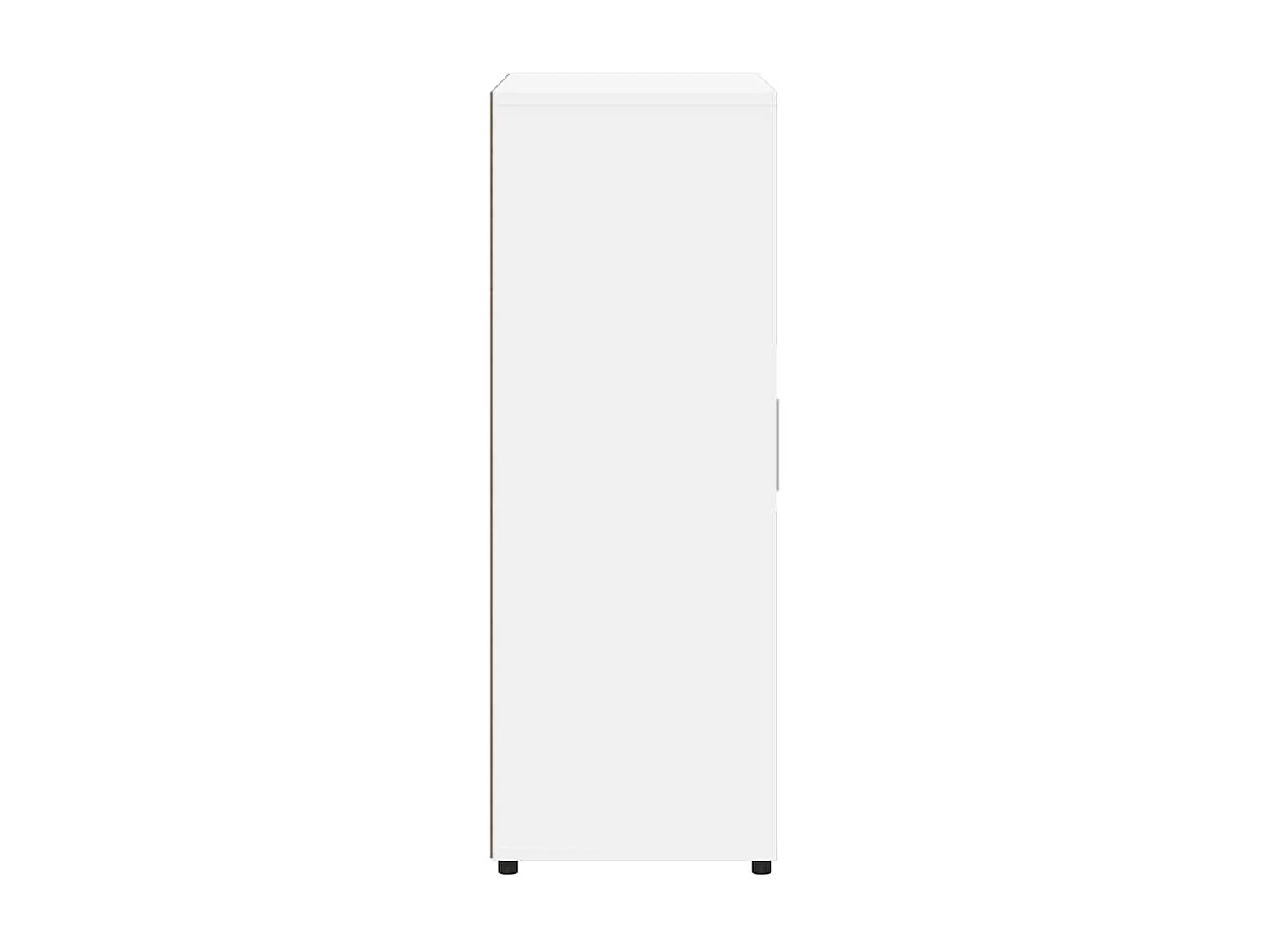 Credenze 2 pz Bianche 60x31x84 cm in Legno Multistrato