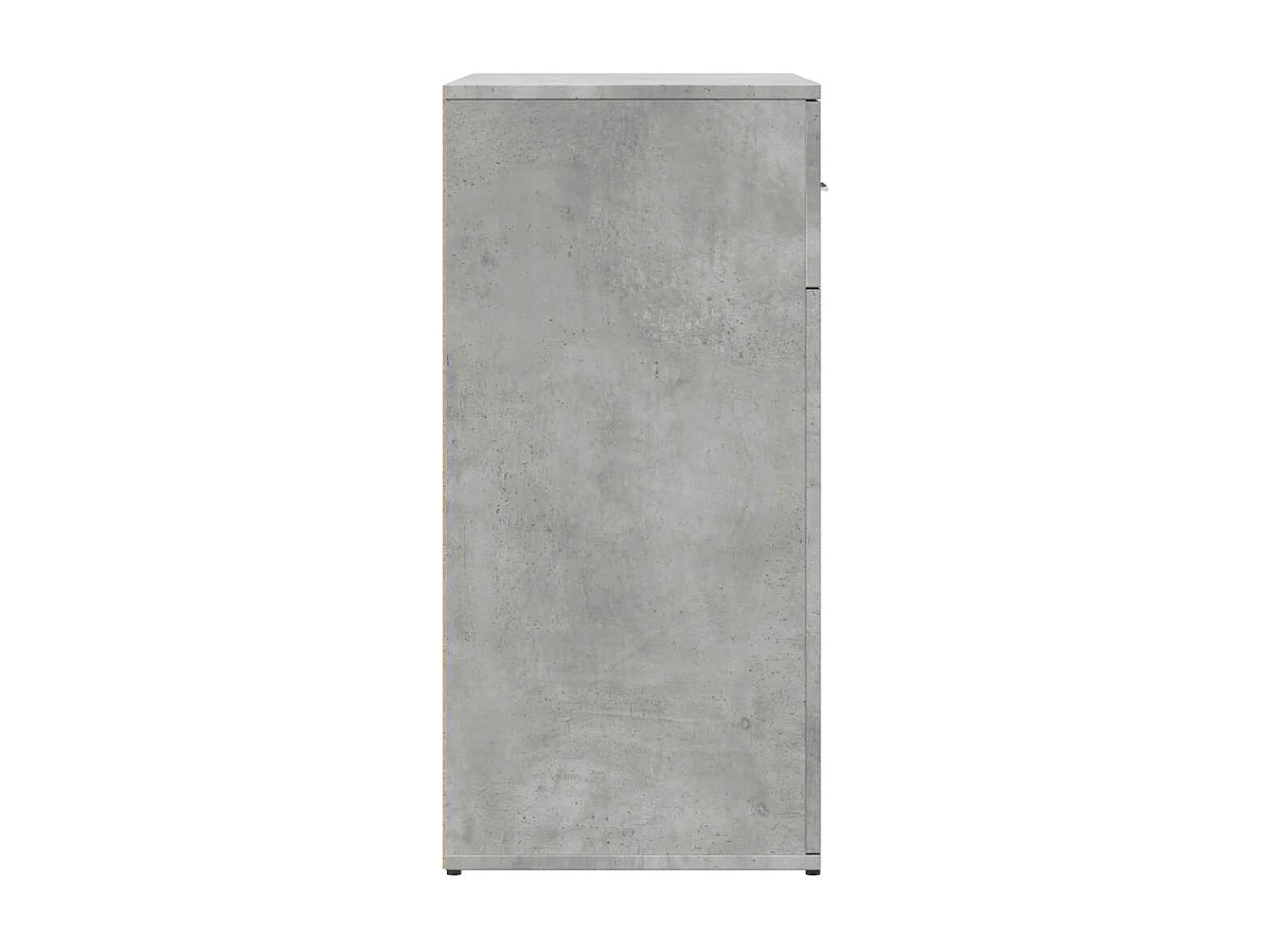 Buffets 2 pcs gris béton 79x38x80 cm bois d'ingénierie