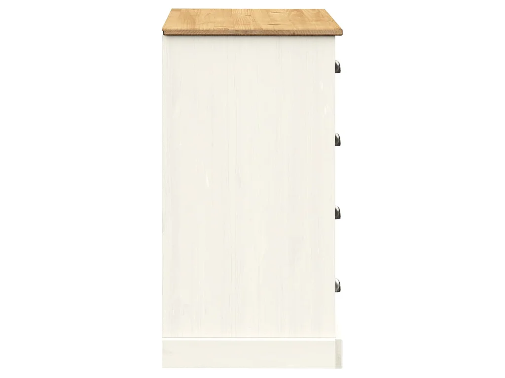 Sideboard mit Schubladen VIGO 113x40x75 cm Massivholz Kiefer