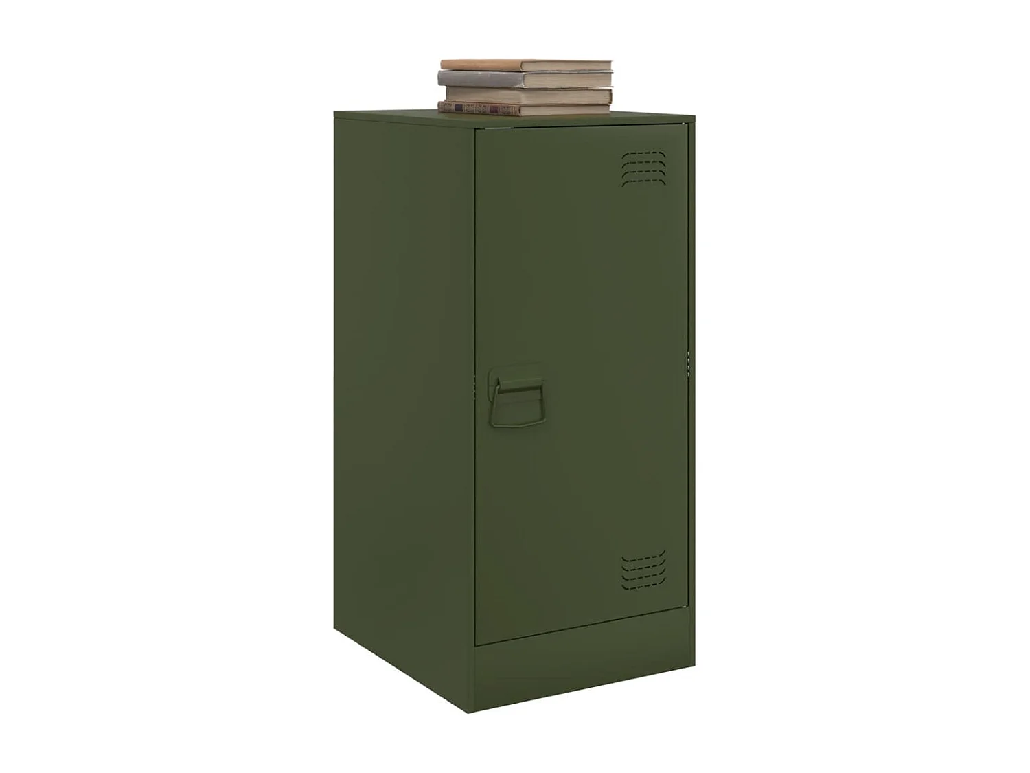 Sideboard Olivgrün 34,5x39x73 cm Stahl