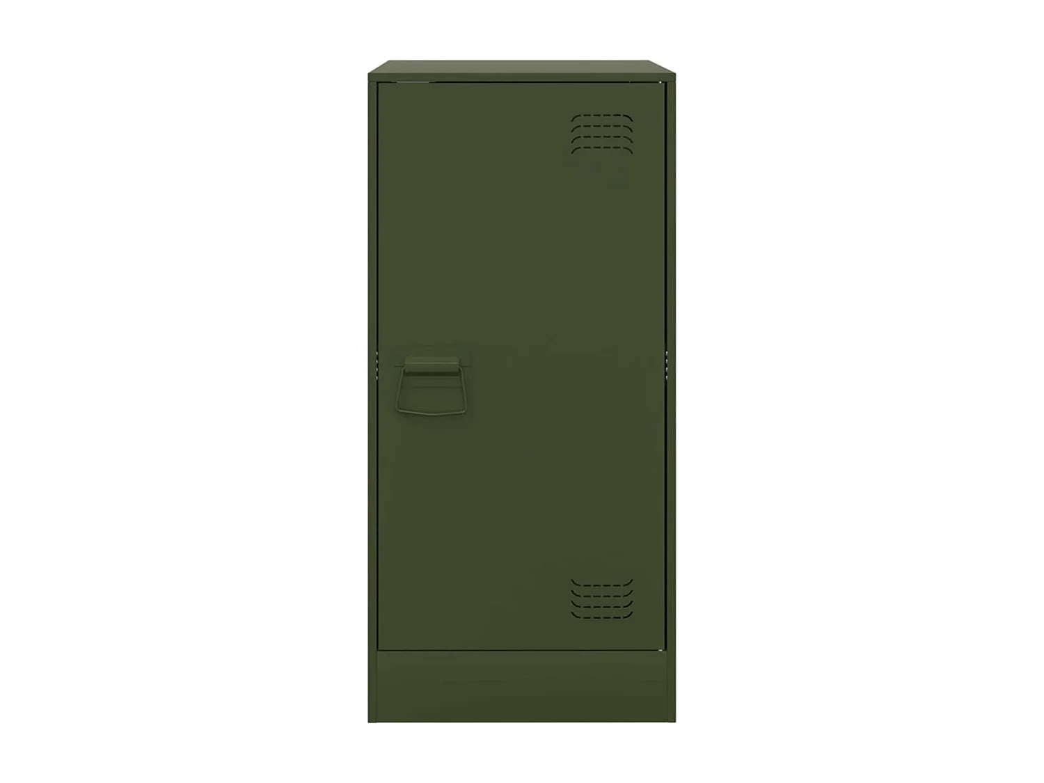 Credenza Verde Oliva 34,5x39x73 cm in Acciaio