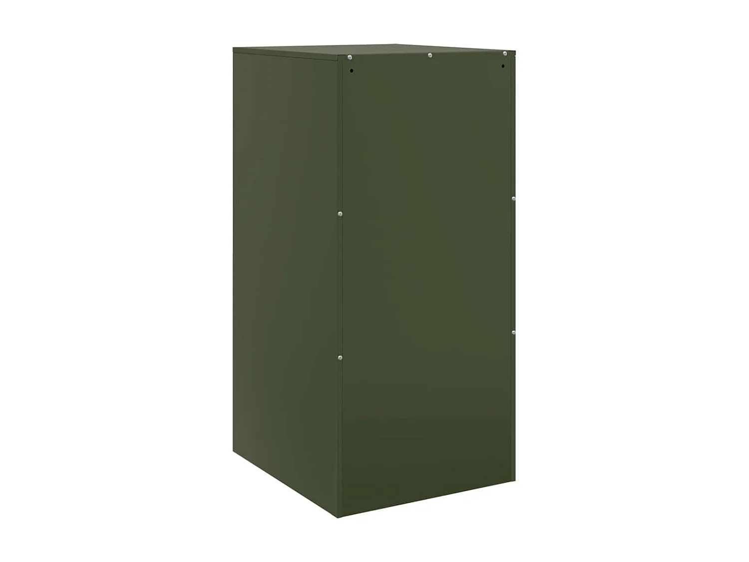 Credenza Verde Oliva 34,5x39x73 cm in Acciaio