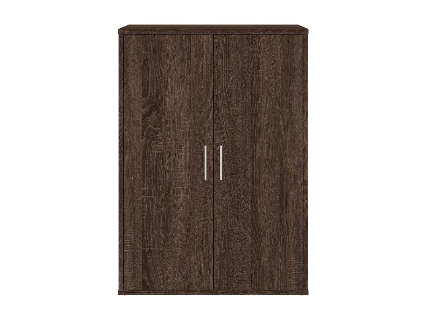 Buffet chêne marron 60x31x84 cm bois d'ingénierie