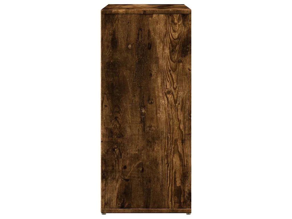 Buffet chêne fumé 60x31x70 cm bois d'ingénierie