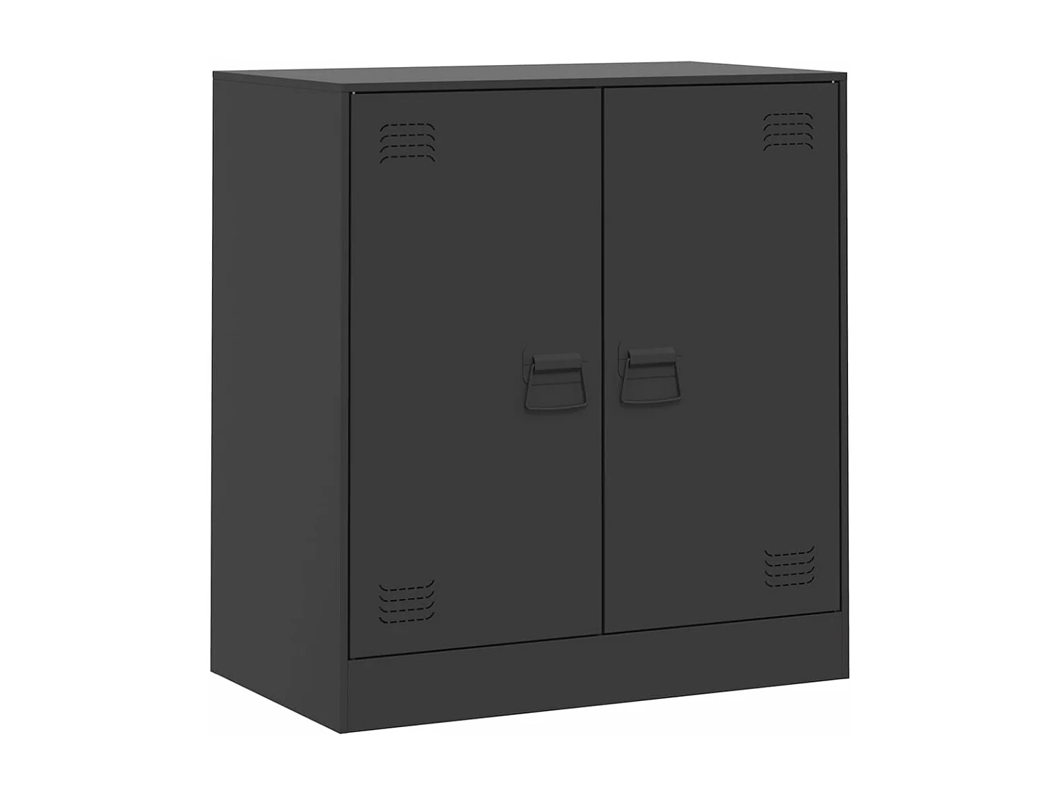 Sideboard Schwarz 67x39x73 cm Stahl