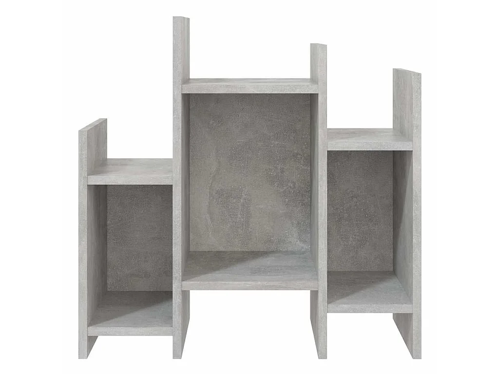 Credenza Grigio Cemento 60x26x60 cm in Legno Multistrato
