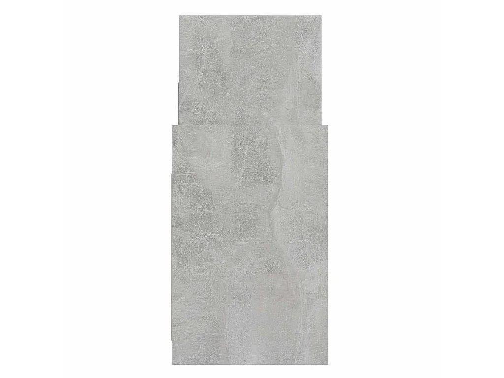 Credenza Grigio Cemento 60x26x60 cm in Legno Multistrato