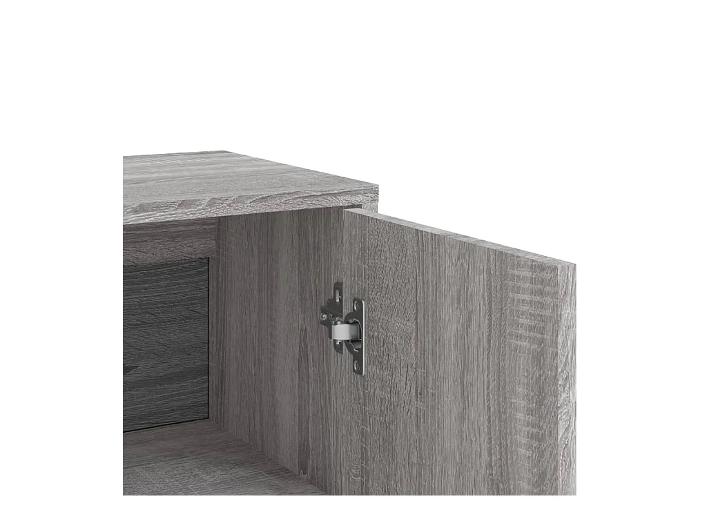 Buffets 3 pcs sonoma gris 60x31x84 cm bois d'ingénierie