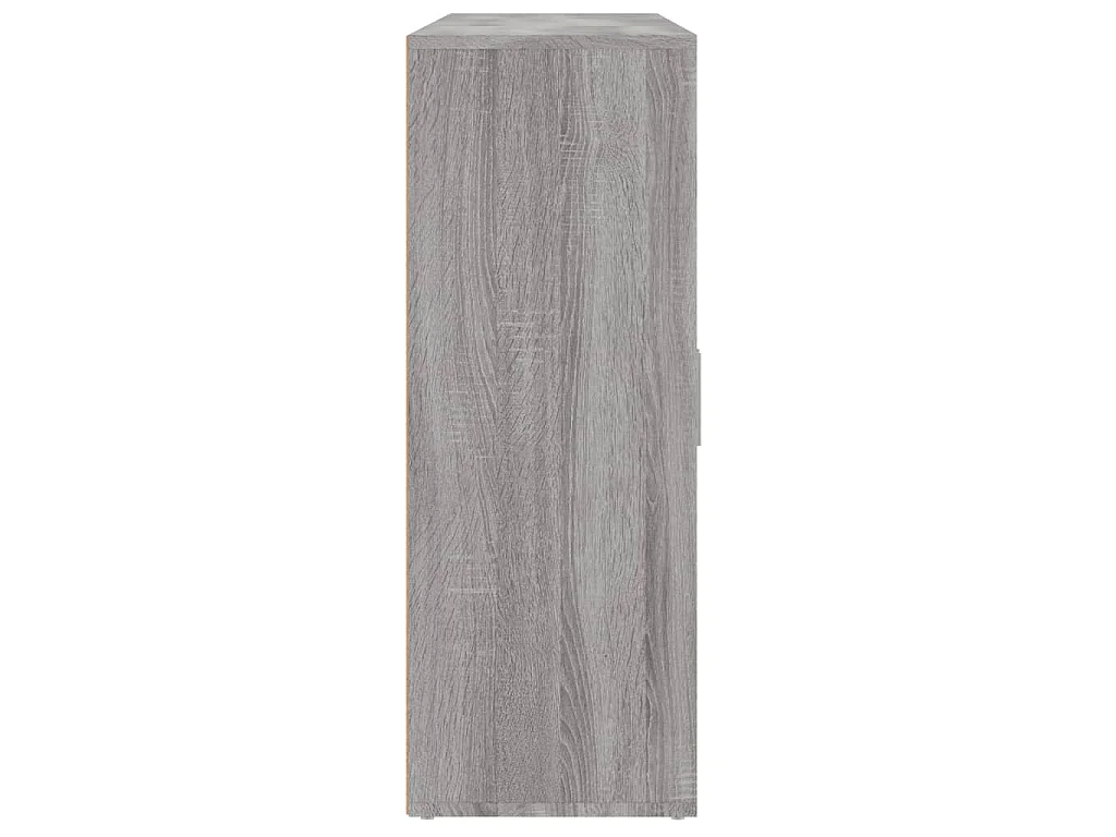 Sideboards 3 Stk. Grau Sonoma 60x31x84 cm Holzwerkstoff