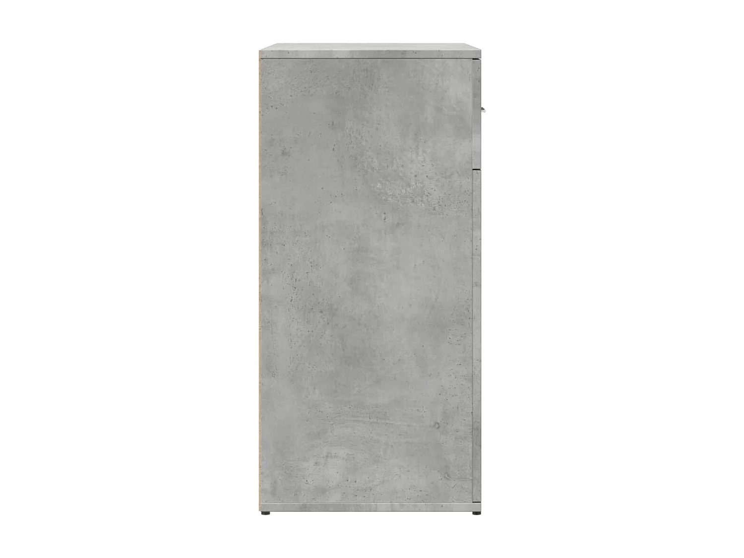 Dressoir 79x38x80 cm bewerkt hout betongrijs