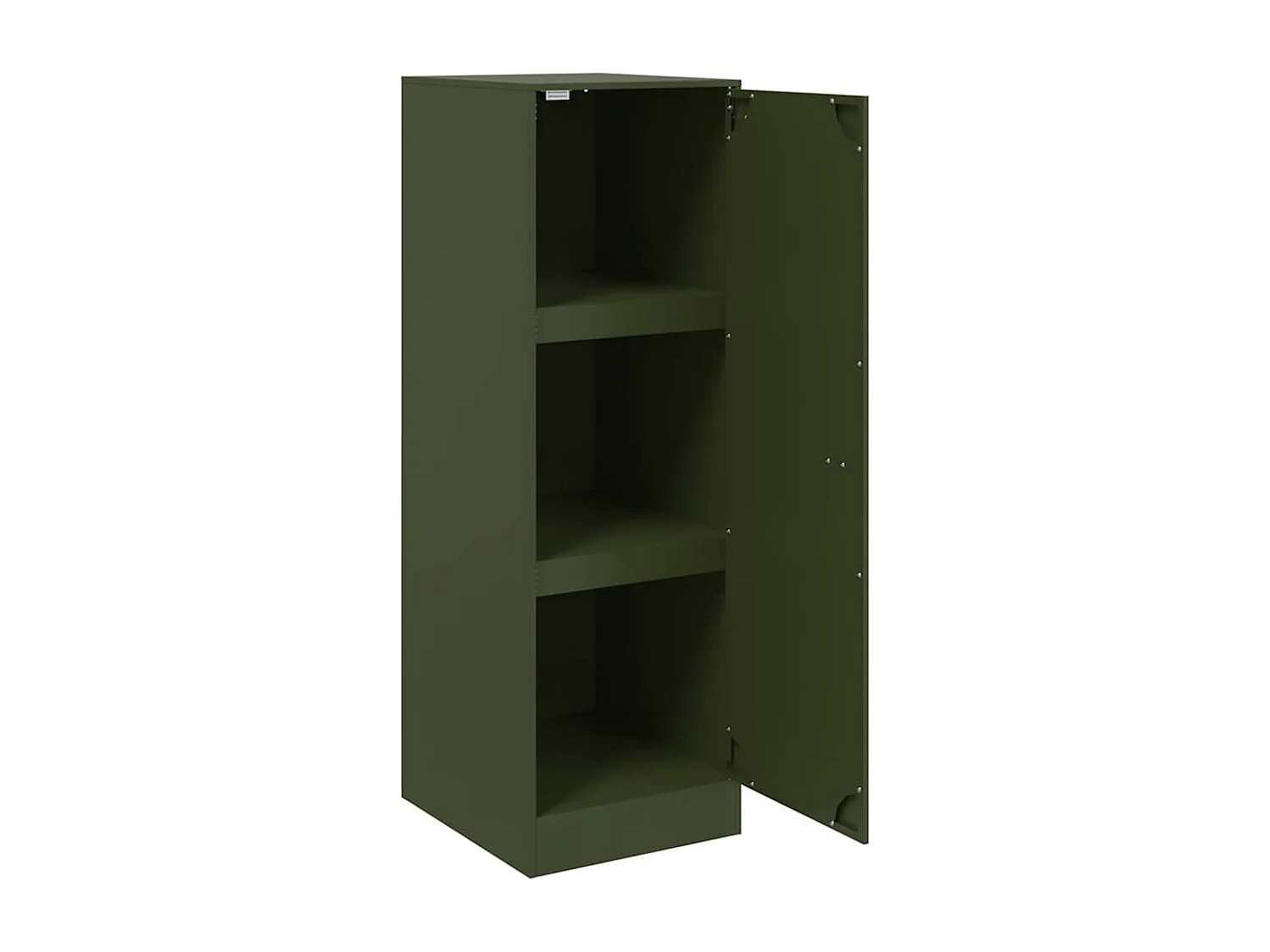 Buffet vert olive 34,5x39x107 cm acier