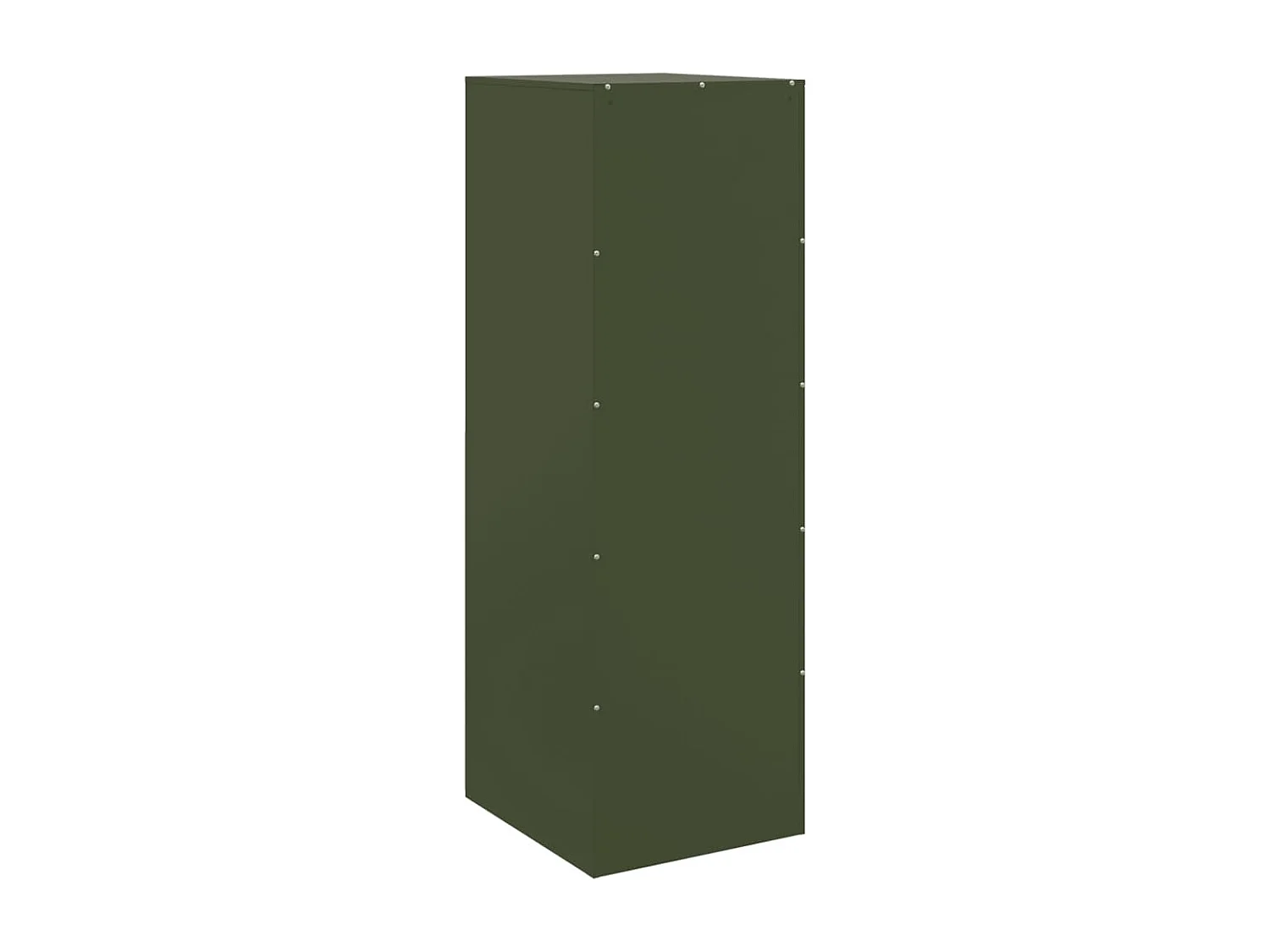 Buffet vert olive 34,5x39x107 cm acier
