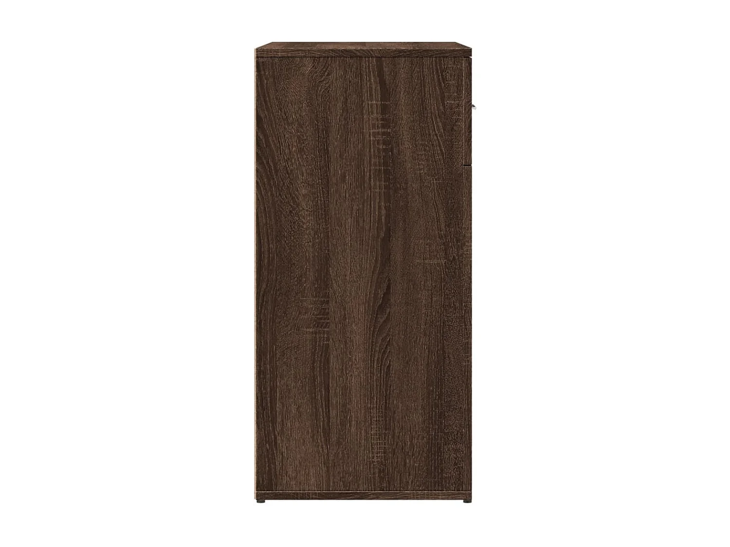 Buffet chêne marron 79x38x80 cm bois d'ingénierie