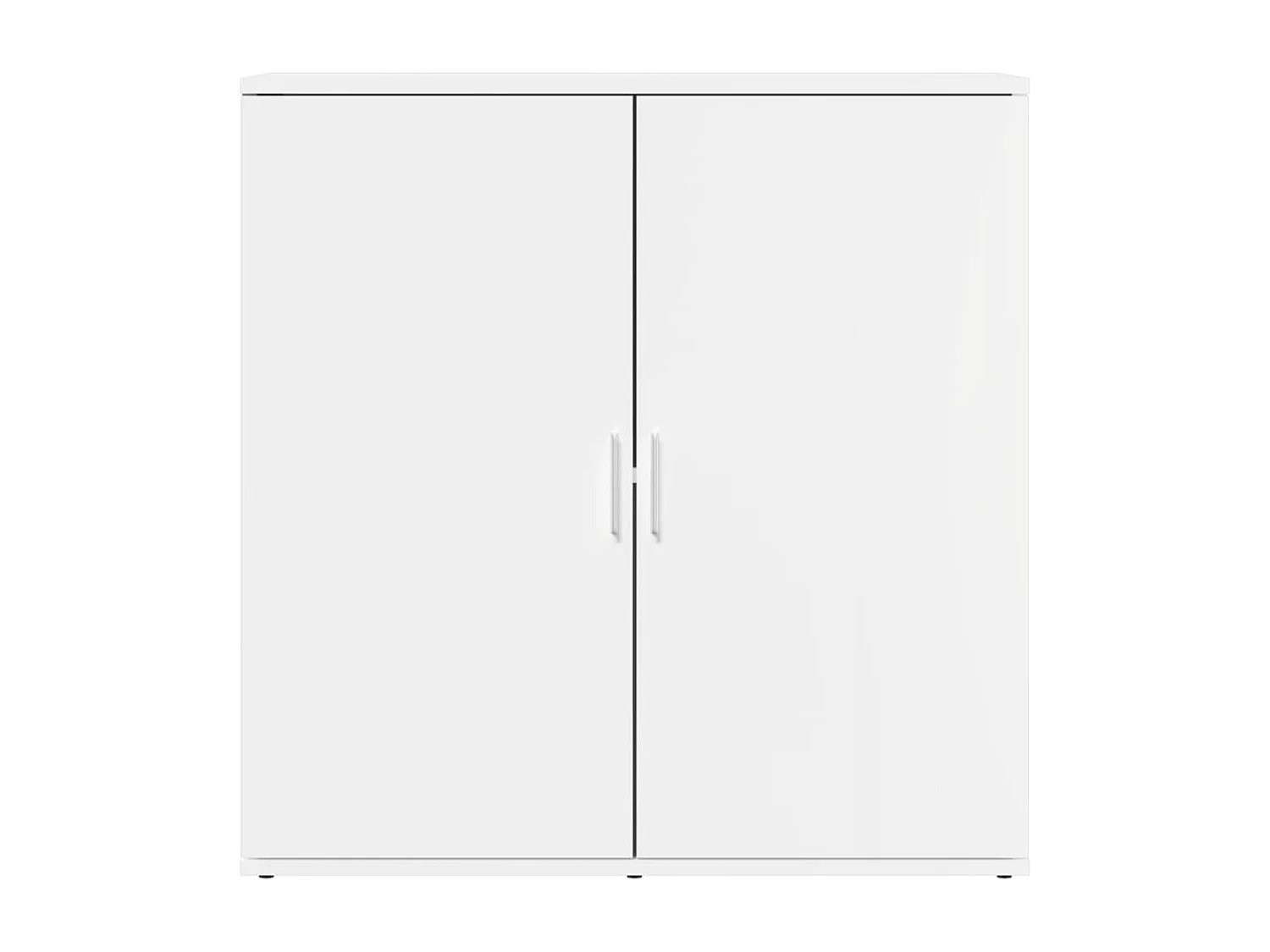 Dressoir 79x38x80 cm bewerkt hout wit