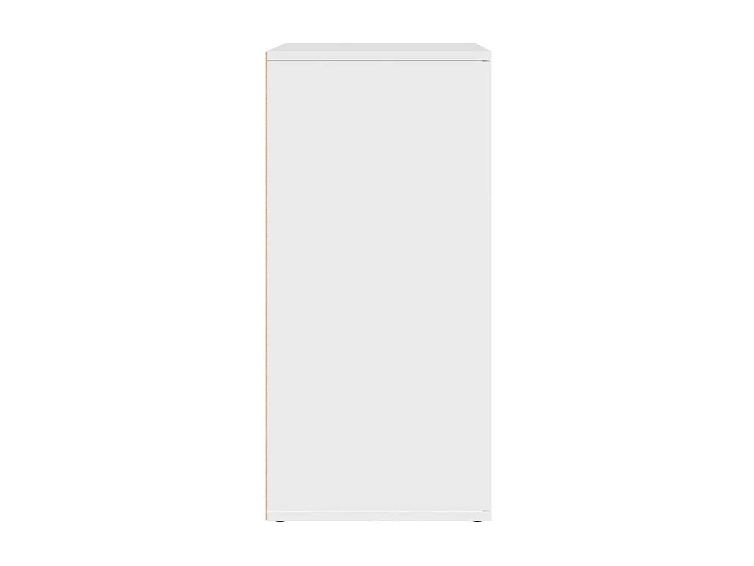 Dressoir 79x38x80 cm bewerkt hout wit