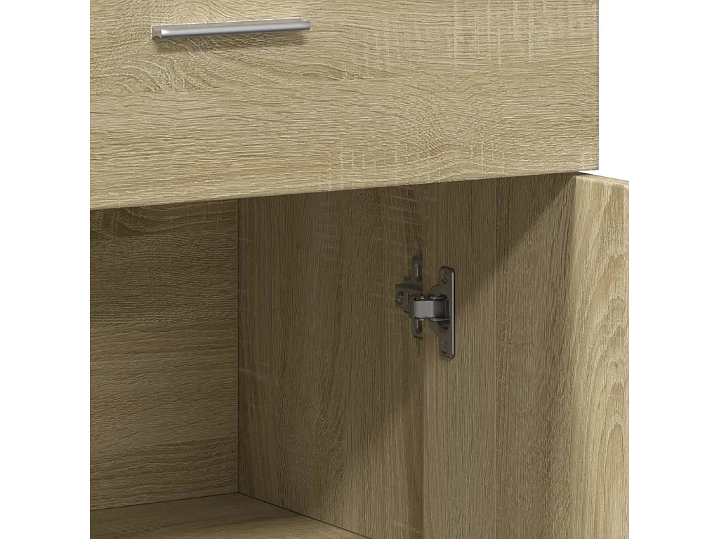Sideboard Sonoma-Eiche 60x30x84 cm Holzwerkstoff