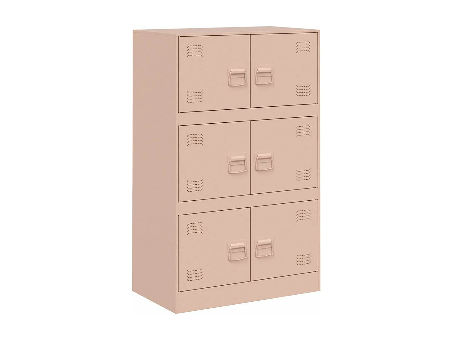 Sideboard Rosa 67x39x107 cm Stahl