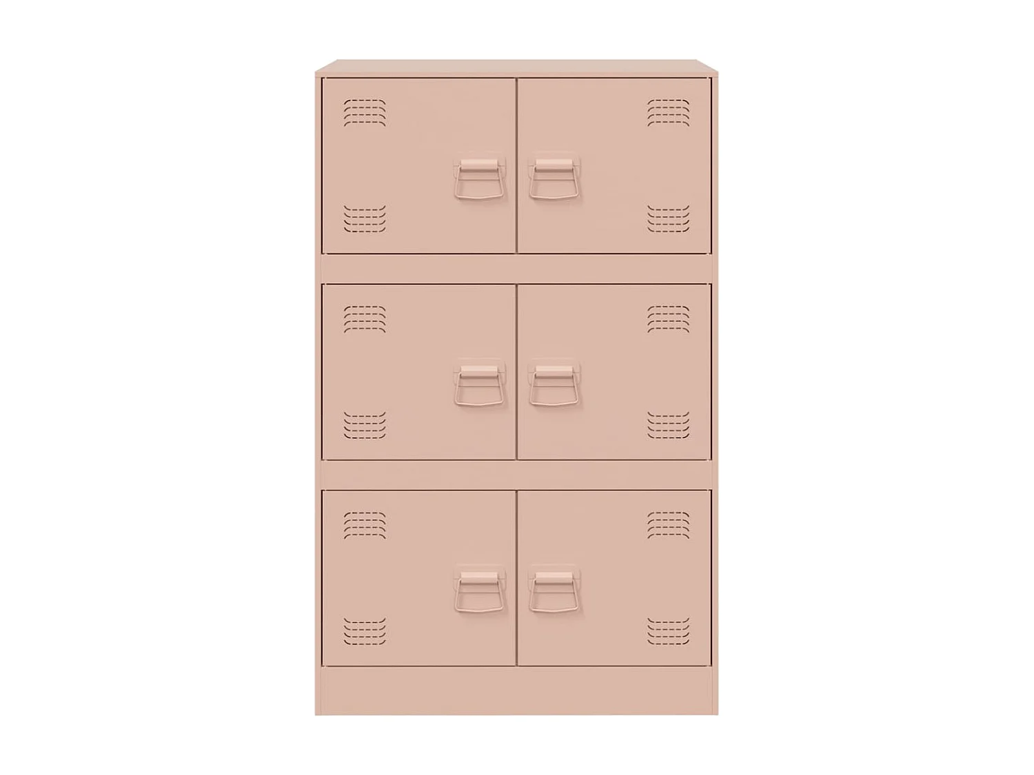 Sideboard Rosa 67x39x107 cm Stahl