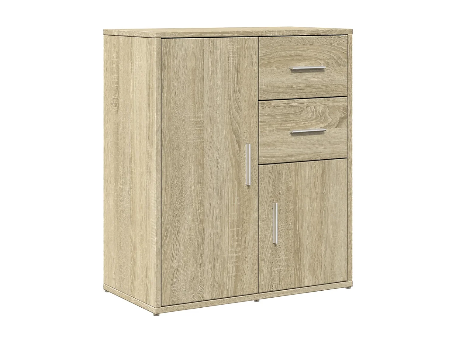Buffet chêne sonoma 60x31x70 cm bois d'ingénierie