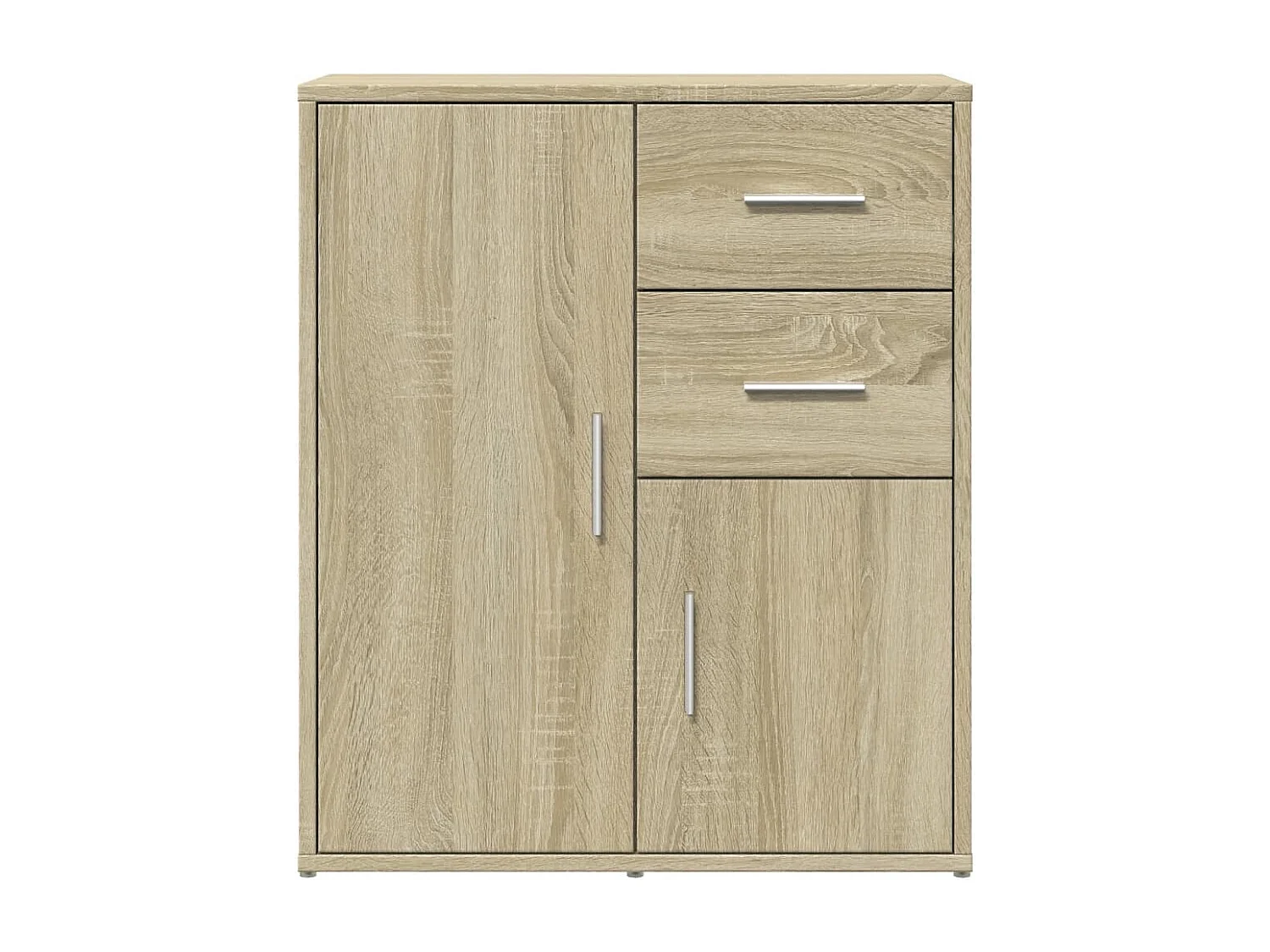 Buffet chêne sonoma 60x31x70 cm bois d'ingénierie
