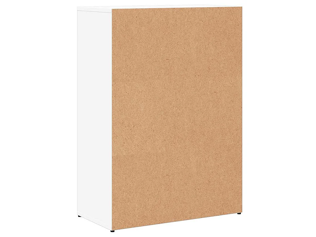 Dressoir 60x30x84 cm bewerkt hout wit