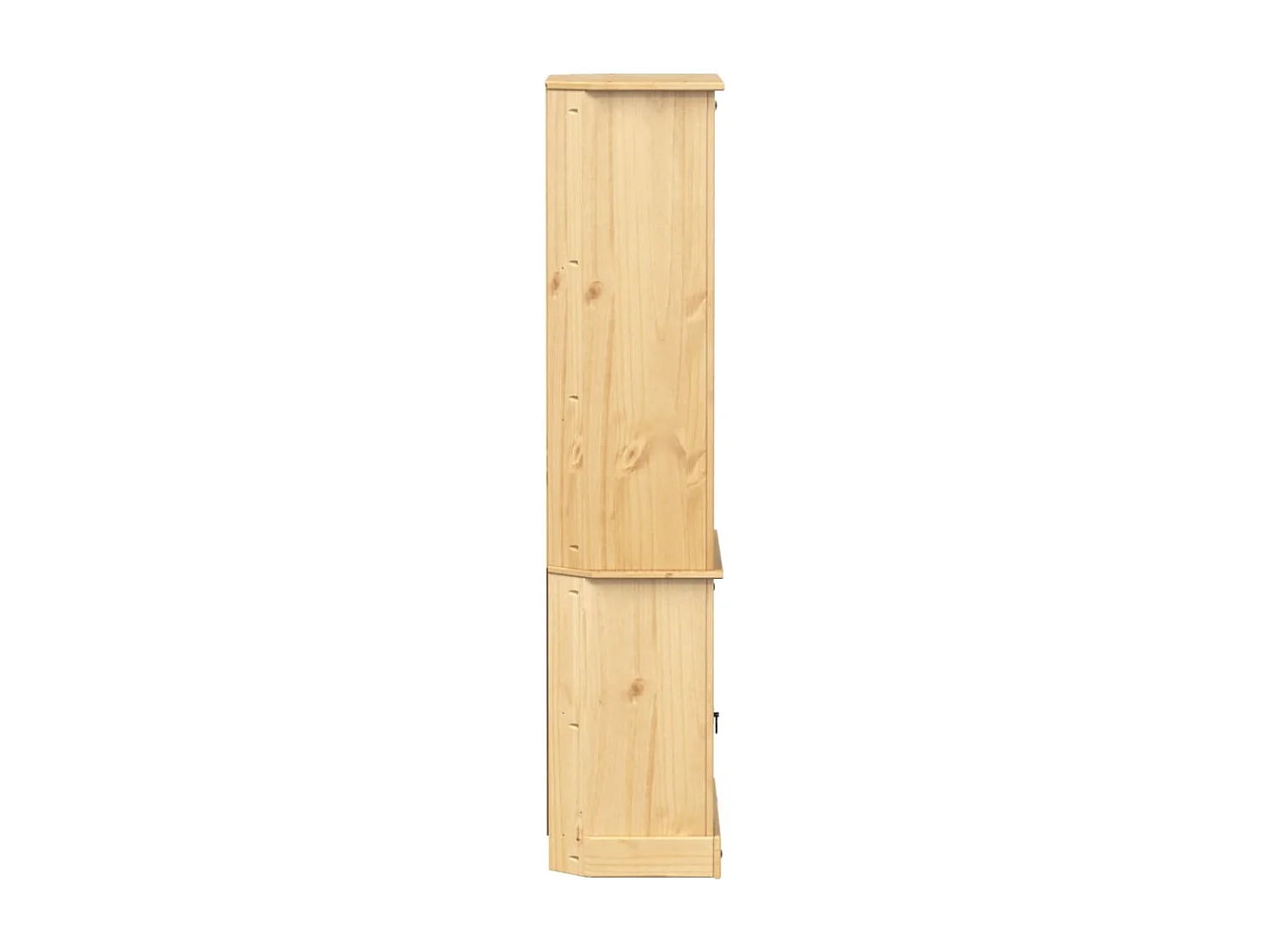 Highboard Corona 74x38x170 cm Massivholz Kiefer