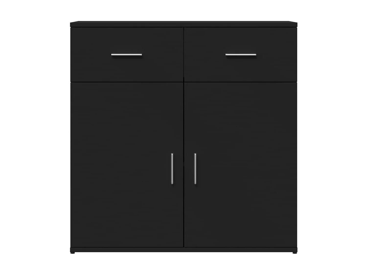 Aparador 79x38x80 cm derivados de madeira preto