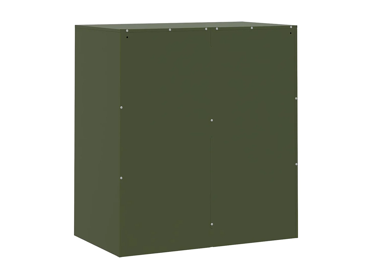 Buffet vert olive 67x39x73 cm acier