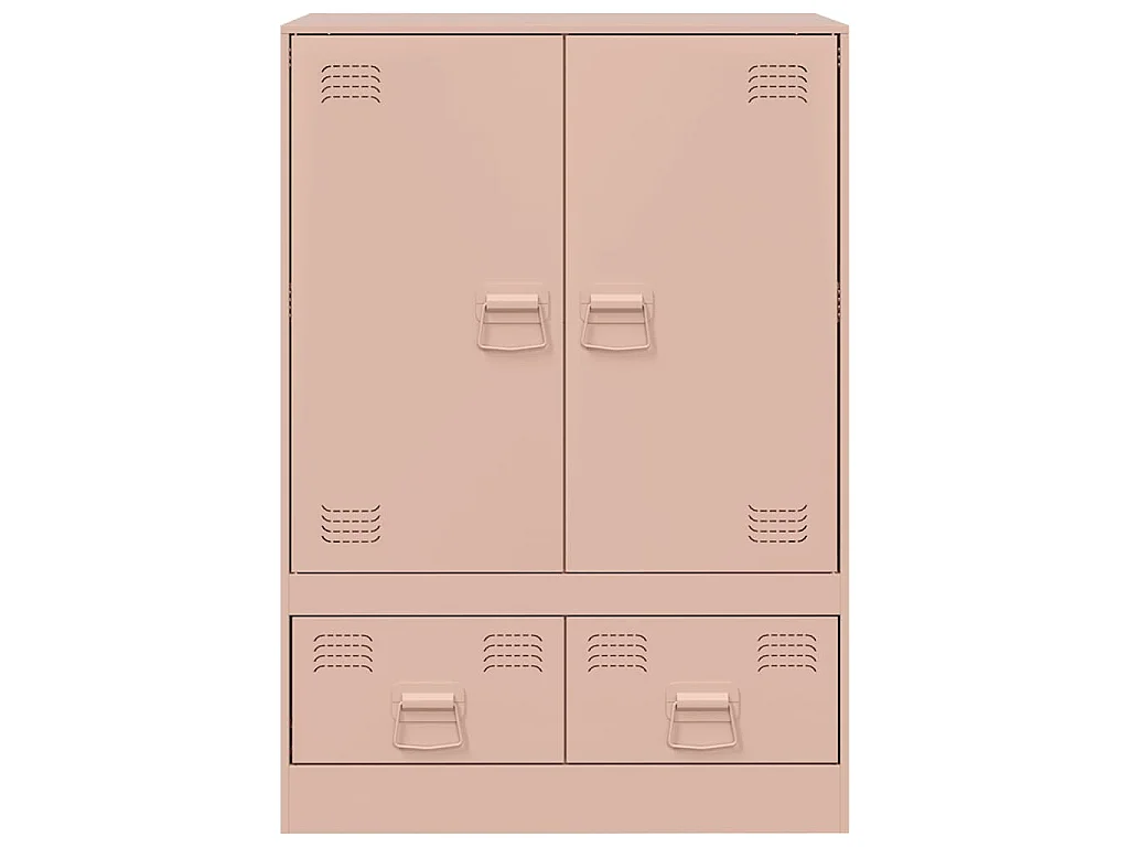Credenza Rosa 67x39x95 cm in Acciaio