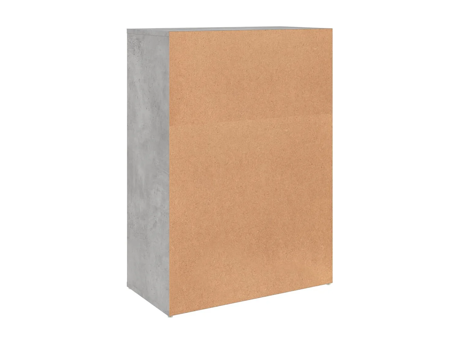 Credenza Grigio Cemento 60x31x84 cm in Legno Multistrato