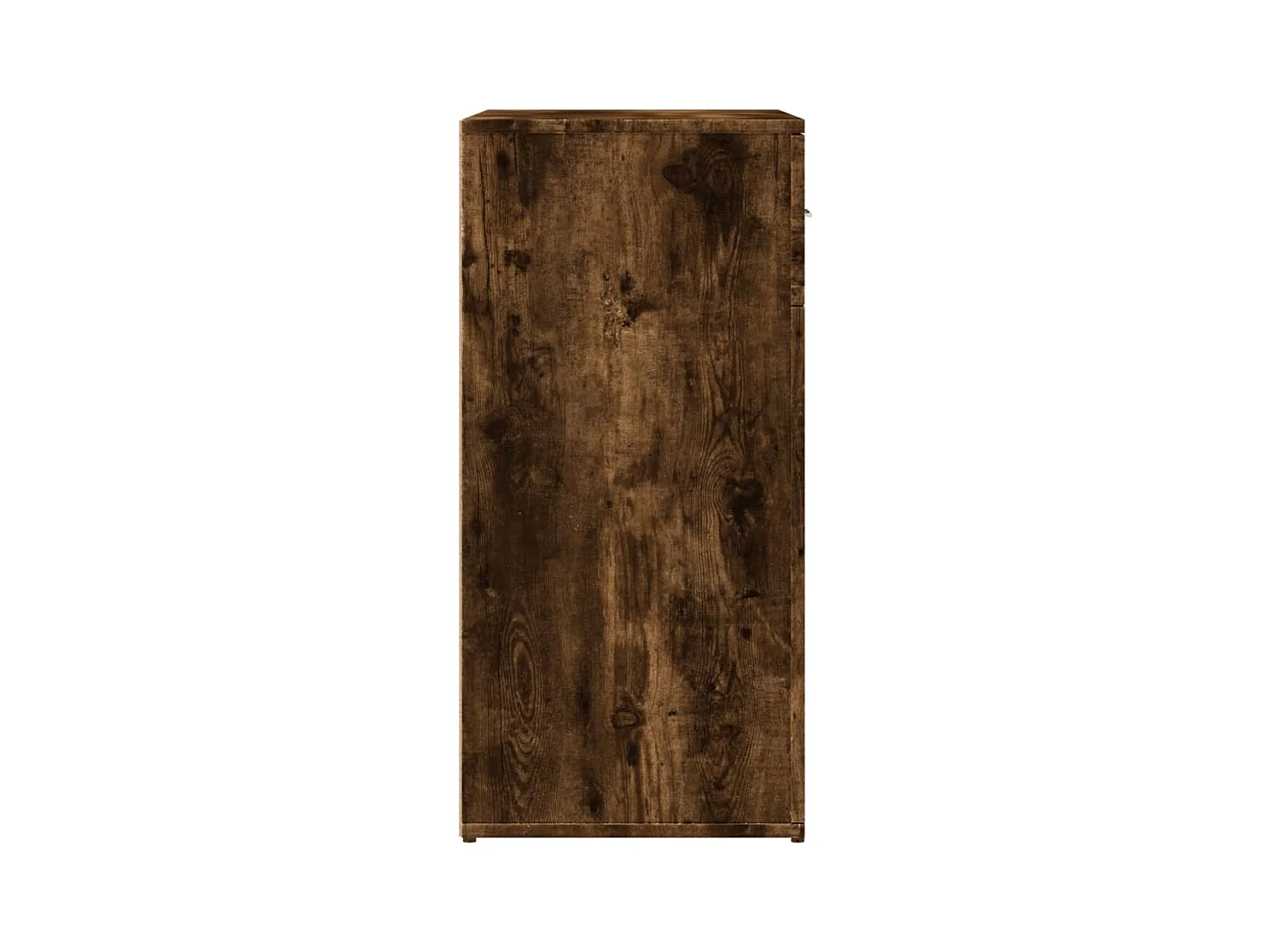 Dressoir 79x38x80 cm bewerkt hout gerookt eikenkleurig