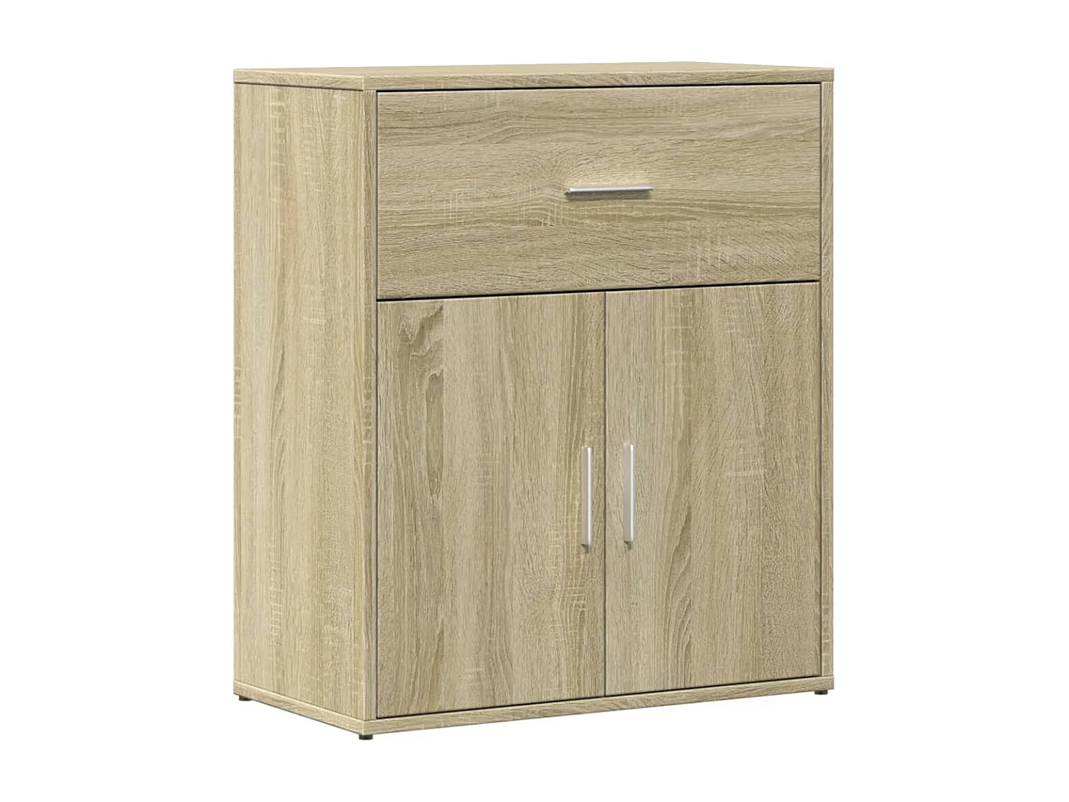 Dressoir 60x31x70 cm bewerkt hout sonoma eikenkleurig