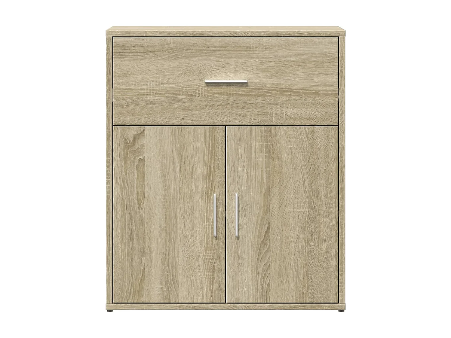 Dressoir 60x31x70 cm bewerkt hout sonoma eikenkleurig