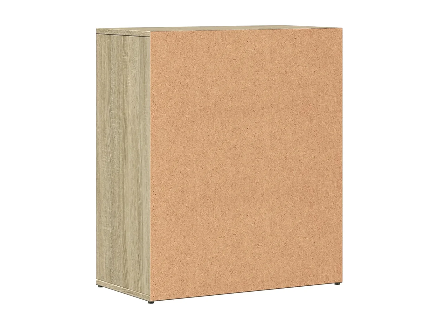 Dressoir 60x31x70 cm bewerkt hout sonoma eikenkleurig